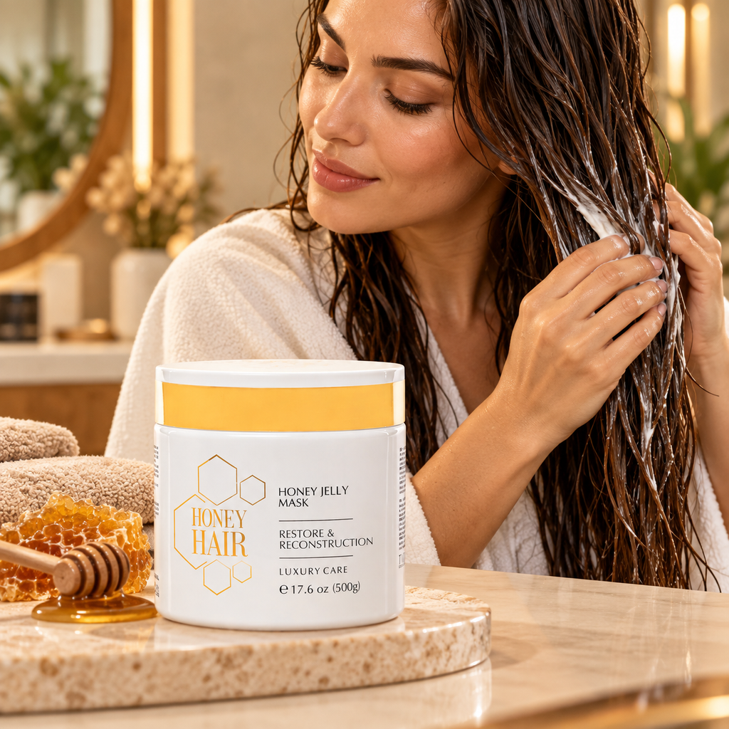 Honey Hair · Mascarilla reconstructora — 500 g
