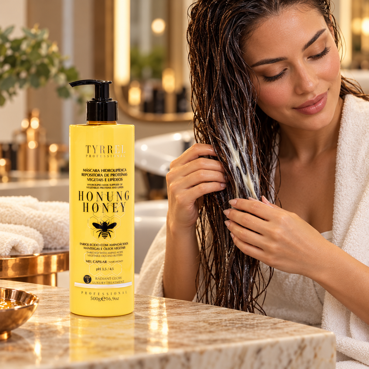Honung Honey · Mascarilla hidrolipídica — 500 g