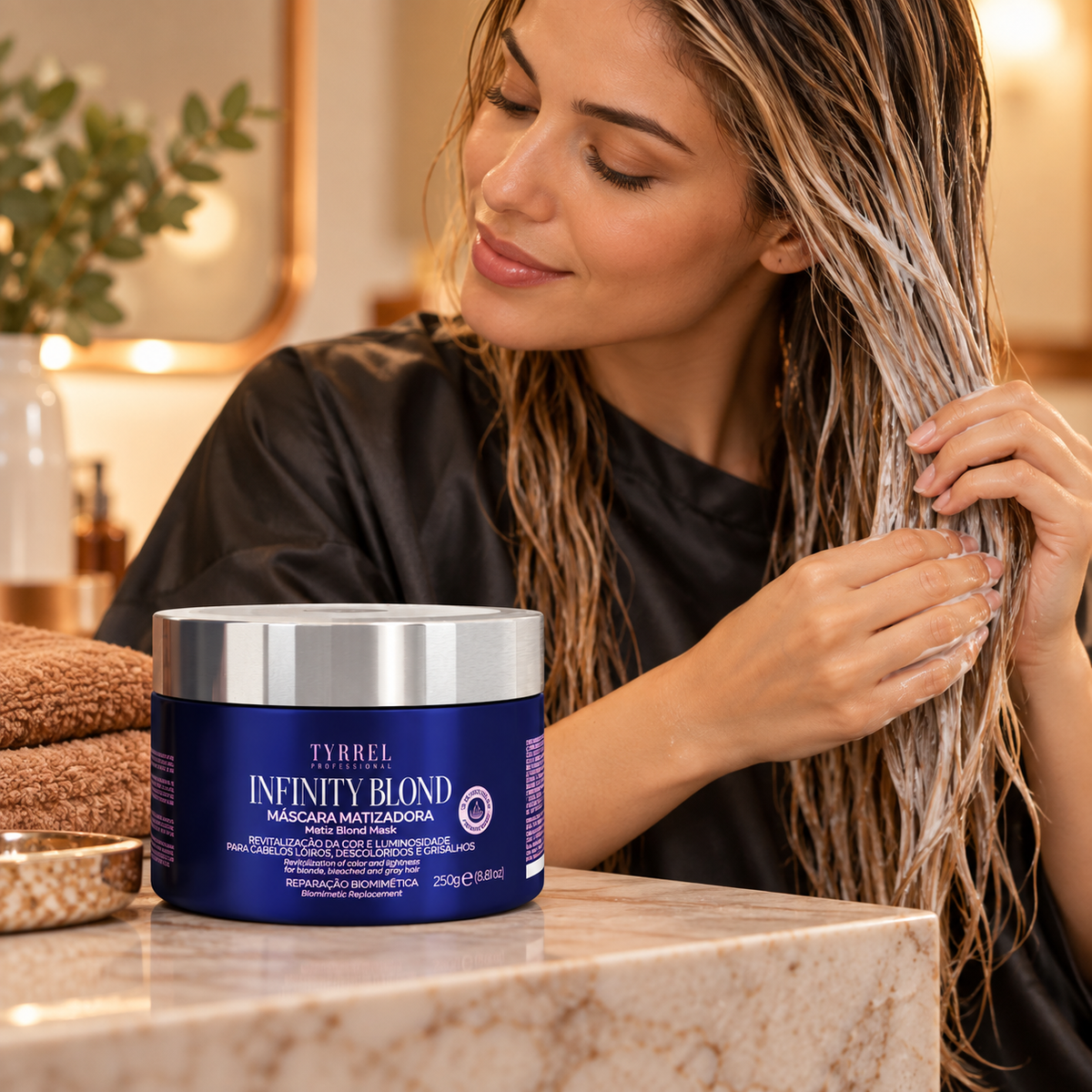 Infinity Blond · Mascarilla matizante — 250 g