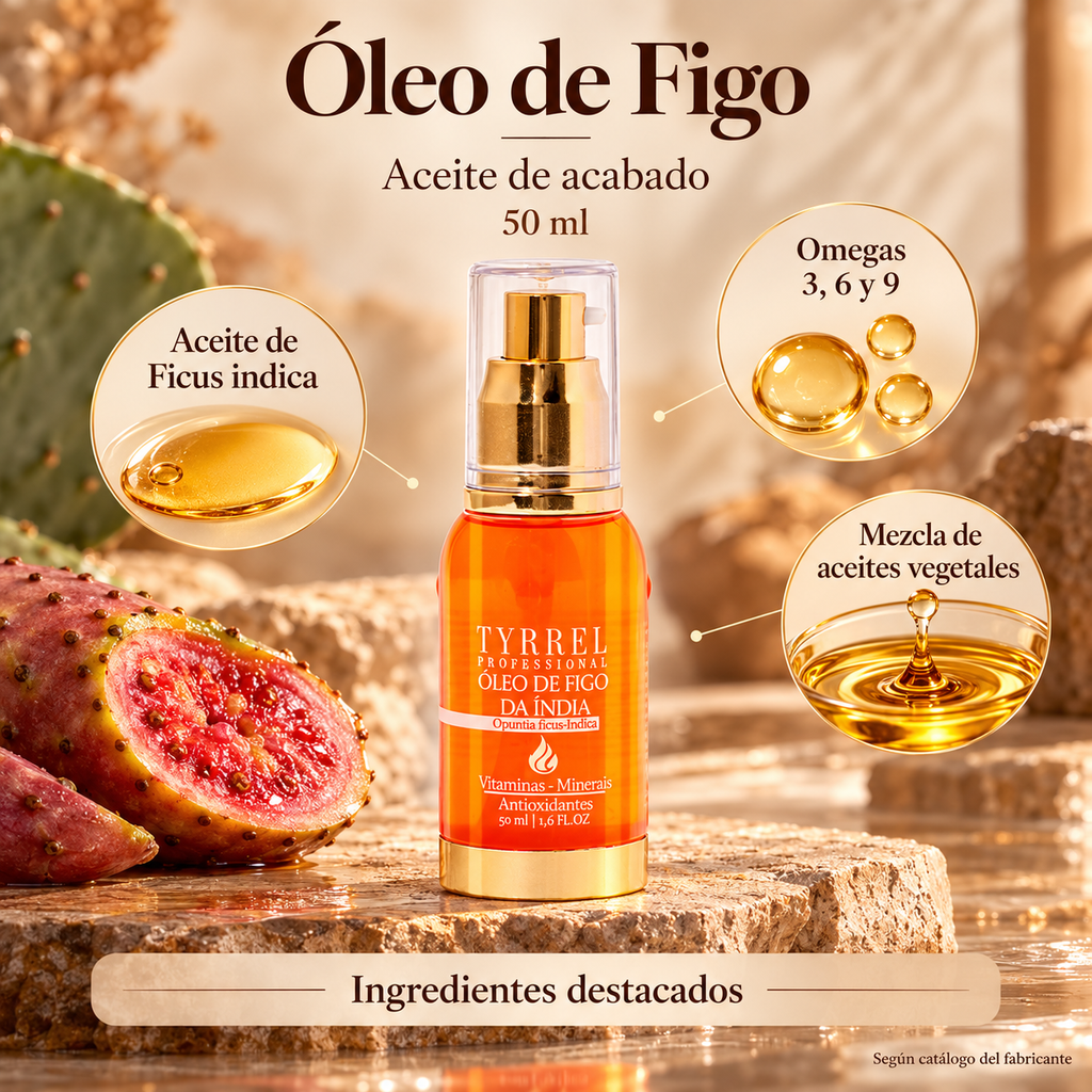 Óleo de Figo · Aceite de acabado — 50 ml