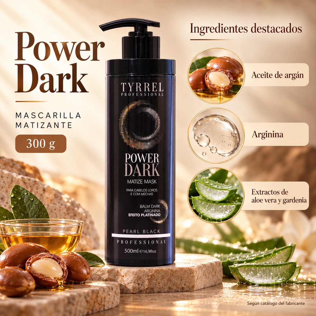 Power Dark · Mascarilla matizante — 300 g