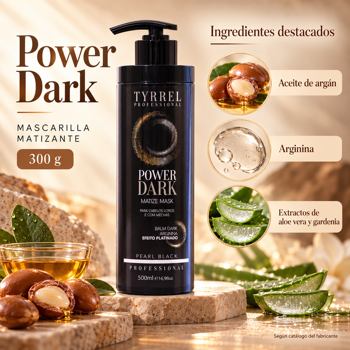Power Dark · Mascarilla matizante — 300 g